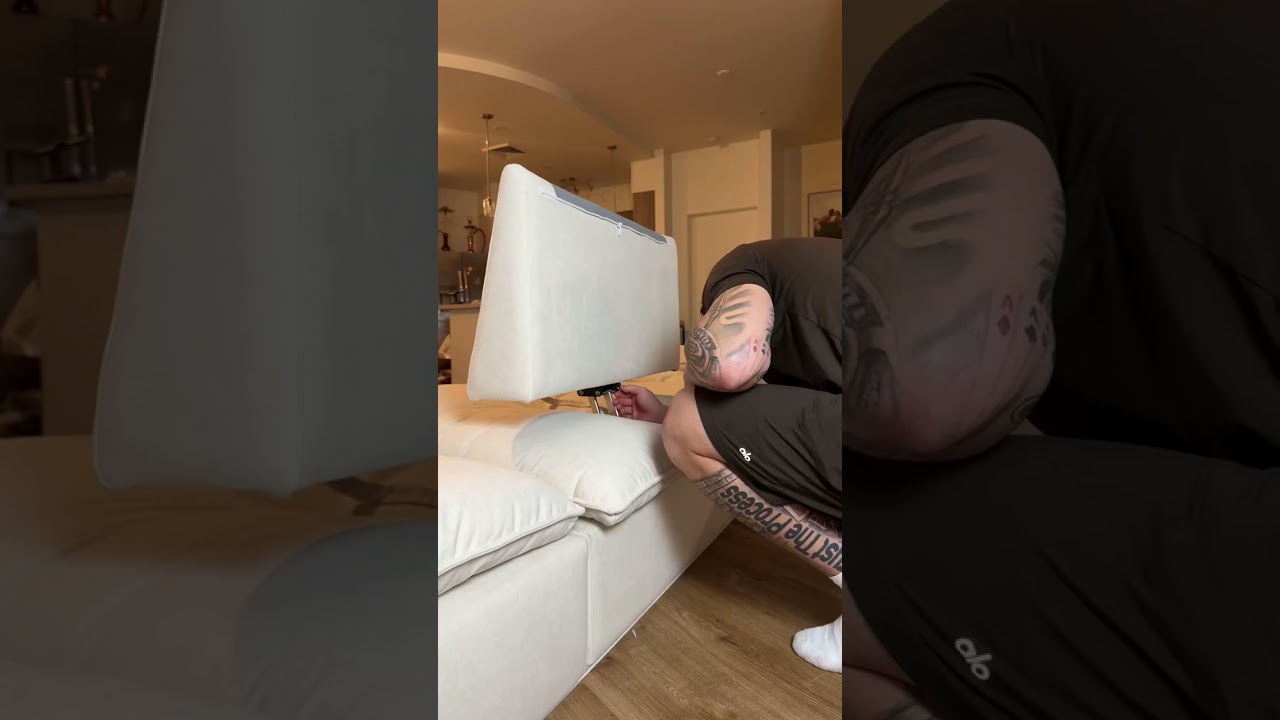 Easy to assemble. Softer to lounge.  ☁️🛋️