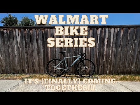 It's (finally) coming together!! Walmart Gravel bike series