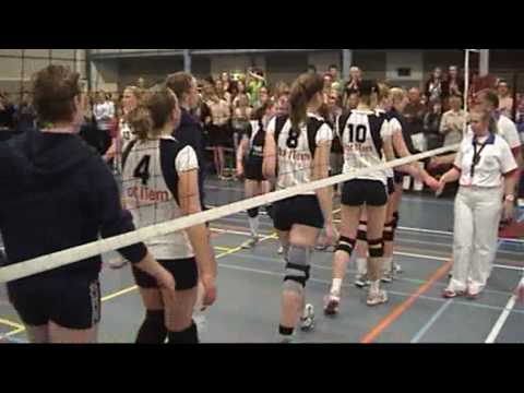 Zwaluwhoeve/HSC dames 1 kampioen 1ste divisie (17 april 2010)