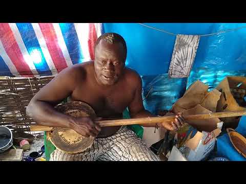Ekonting Casa : guitare traditionnelle Diola