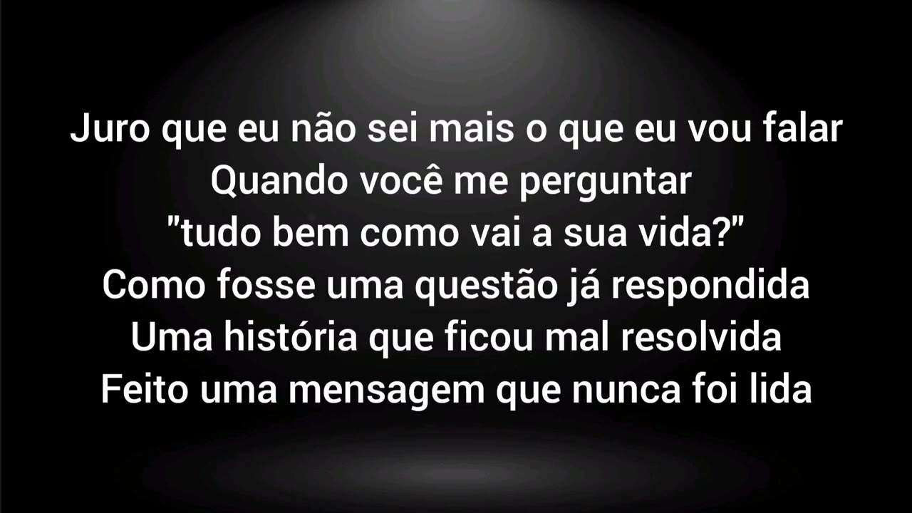 Falta você (letra) - Thiaguinho