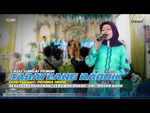 LAGU SUNGAI PENUH TABAYEANG RADOIK | RESEPSI PERNIKAHAN "YERY & RANDA" | LIVE CHINDY STUDIO