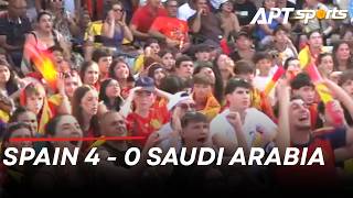 Spain 4-0 Saudi Arabia | Yamal & Oyarzabal Shine as Fans Celebrate | FIFA World Cup 2026