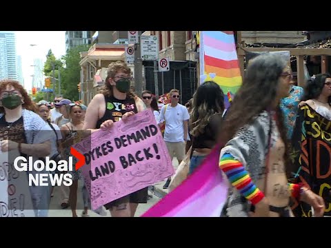 Loud and proud: Toronto’s annual Dyke March showcases protest and pride
