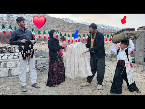 Wedding dress made of hope: The master's help to Ramin and Zolfa to start a life together.❤🥰