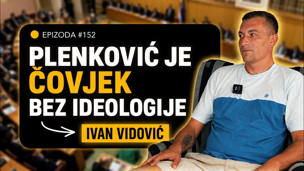IVAN VIDOVIĆ-MOST -Mi smo duboko zarobljena zemlja ,niti slobodna niti suverena-PODCAST ČUŠPAJZ #152