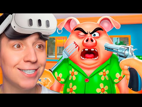 Я ОТКРЫЛ СВОЙ РЕСТОРАН В VR! ОЧЕНЬ СМЕШНО!