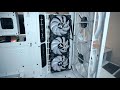 Thermaltake View 51 ARGB grūdintas stiklas – sniegas