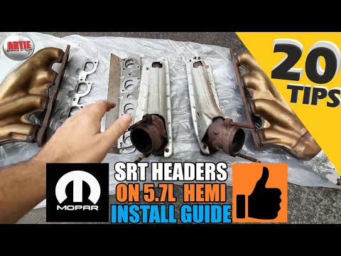 SRT HEADERS on 5.7L HEMI Installation Guide