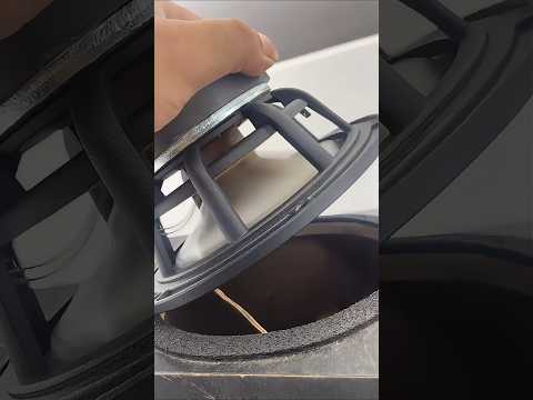 6.5" 30-60W metal cone mid-bass speaker #diy #funny