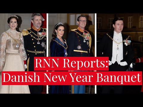 RNN Reports: King Frederik, Queen Mary, Crown Prince Christian Host 2026 New Year's Banquet & Levee