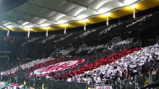 preview picture of video 'EINTRACHT FRANKFURT vs Bayern München im DFB Pokal - CHOREOGRAPHY der Eintracht Fans - Teil 1'