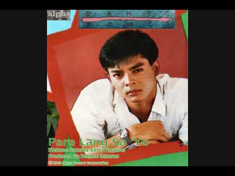 Dante Ponce - Para Lang Sa 'Yo (©1993 Alpha Records)