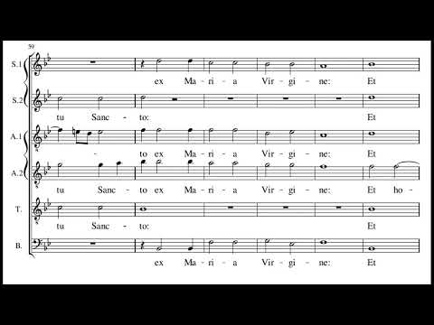 Palestrina: Missa Ut re mi fa sol la - Credo - Sixteen