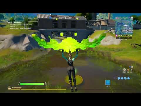Fortnite - All 4 Green XP Coins Locations Week 8! Dream Of Green Punch Card! Chapter 2, Season 4!
