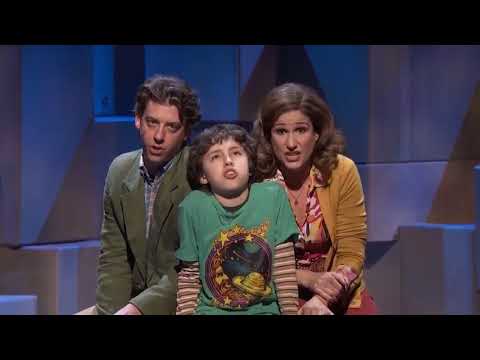 Falsettos cast performing My Father’s a Homo