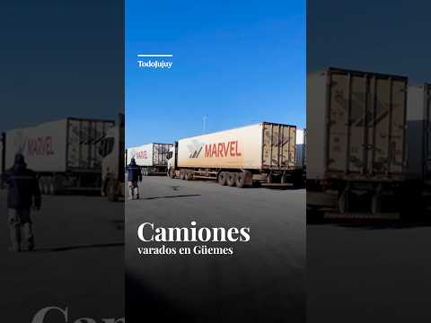 MÁS DE 120 CAMIONES EN GÜEMES