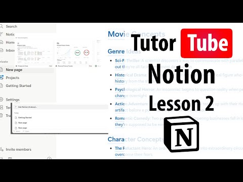 Notion Lesson 1 Accessing and Creating a New Account