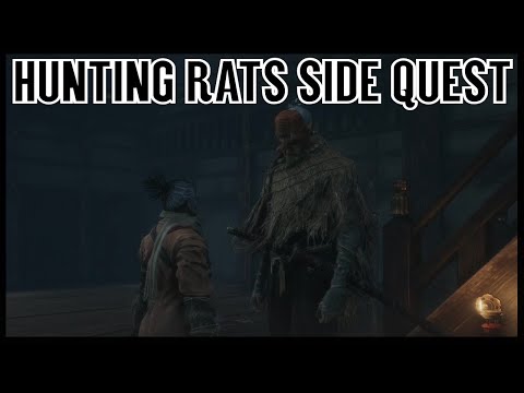 Sekiro Shadows Die Twice Hunting Rats Side Quest - How to Find All Rats in Ashina (Rat Locations)
