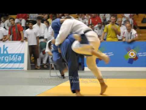 Judo 2011 Paks -81kg B: De Vreeze M (NED) -- W: Glusac M (SRB) Junior Atom Cup