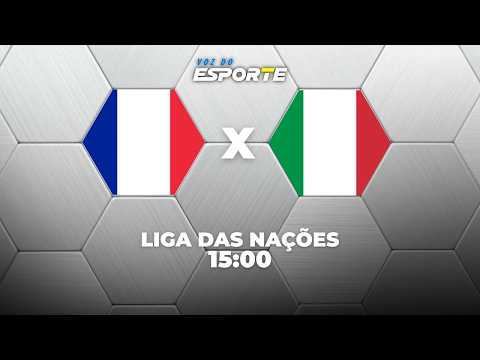 FRANÇA X ITÁLIA - AO VIVO | LIGA DAS NAÇÕES – 02/10/2026
