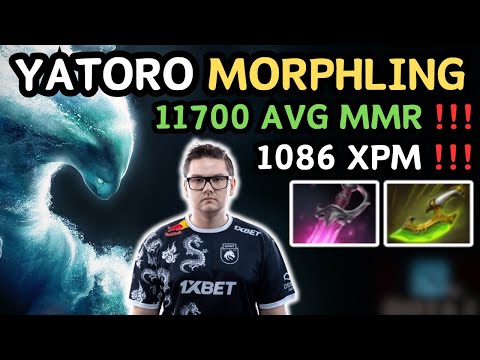 🔥 YATORO Grandmaster Tier MORPHLING Highlights 7.37 🔥 1068 XPM Yatoro Grandmaster Tier - Dota 2