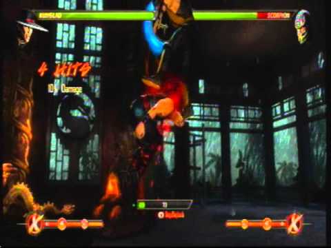 MK9 - Kung Lao Nice Combo (No X-RAY)