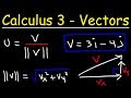 Calculus 3 Intro To Vectors