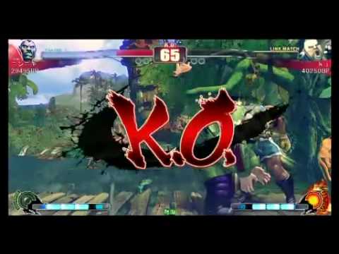 SF4:Ninniki (Bi) vs Kj (Ru) - Team Kita vs Team Minami - 05-09-2009