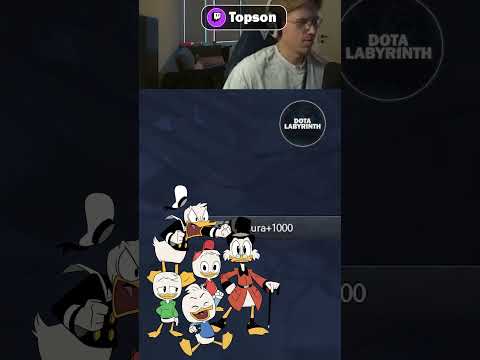 TOPSON AND DUCKS IN HIS TEAM ON INVOKER IN DOTA 2 #dota2 #gamer #gaming #outplay #twitch