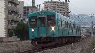 105系 SF001編成 吹田入場廃車回送