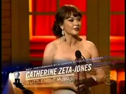Catherine Zeta Jones wins 2010 Tony Award for Best Actress in a Musical