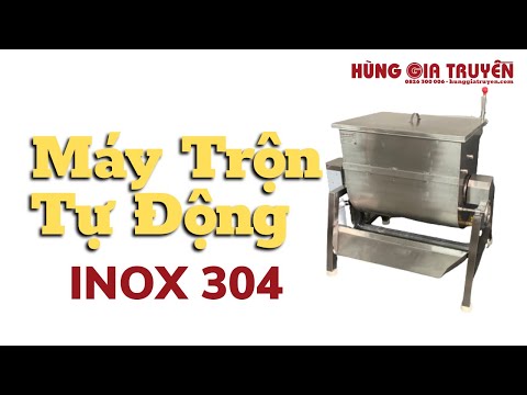 MÁY TRỘN NGUYÊN LIỆU TỰ ĐỘNG | HÙNG GIA TRUYỀN