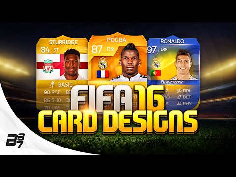 FIFA 16 | CARD DESIGNS!