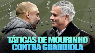 Táticas de Mourinho contra Guardiola - Análise Tática