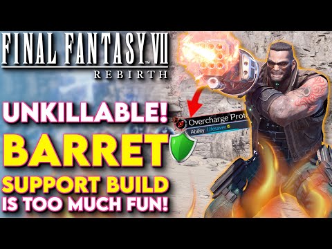 UNSTOPPABLE Barret Build For Final Fantasy VII Rebirth! - Final Fantasy 7 Rebirth Barret Build