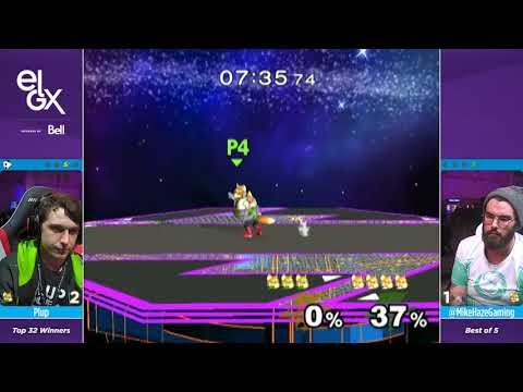 Plup vs MikeHaze - EGLX 2018 - Melee Winners Top 24