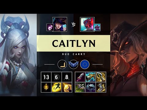 Caitlyn ADC vs Yone: Dominating - EUW Diamond Patch 14.24