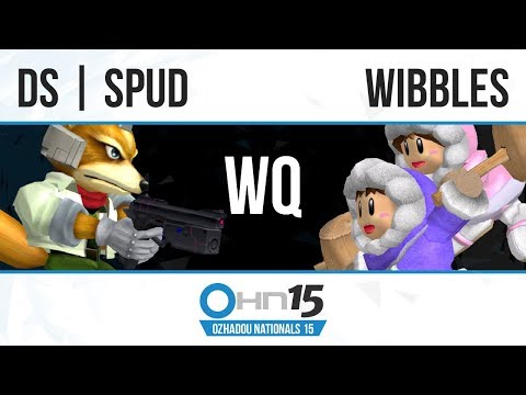 OHN15 - DS | Spud vs Wibbles - SSBM Singles - WQ