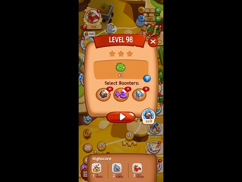 Angry Birds Blast Level 98