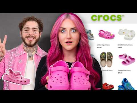 Rating EVERY Celebrity CROCS Collaboration | Celebri-TEA
