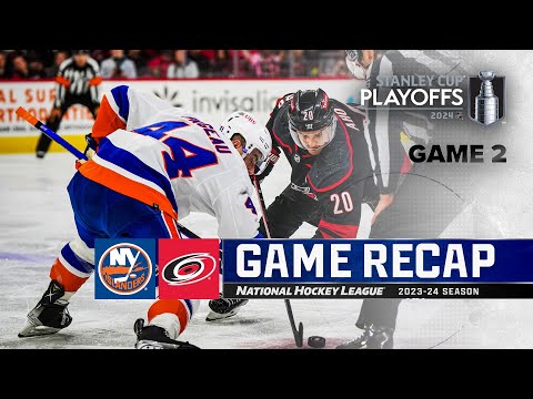 Gm 2: Islanders @ Hurricanes 4/22 | NHL Playoffs 2024