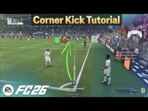 Easiest & Most Effective Way To Score Corner Kicks in FC 26! Tutorial!