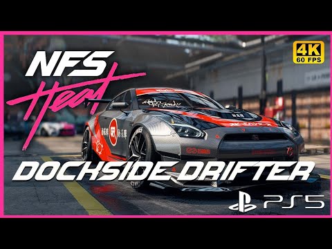 NEED FOR SPEED HEAT PS5 Walkthrough Gameplay PART 16- DOCKSIDE DRIFTER  (NFS HEAT) 4K-60 FPS