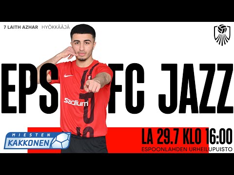 Miesten Kakkonen, EPS-FC Jazz 29.7.2023