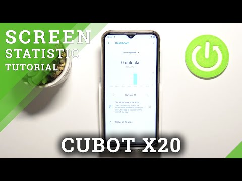 How to See How Many Apps you Open Daily in Cubot X20 - Number of Apps Opened Each Day