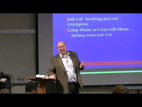 Dr. Ted Hildebrandt, Old Testament Literature, Lecture 18E -- Introduction to Joshua, Moses/Joshua