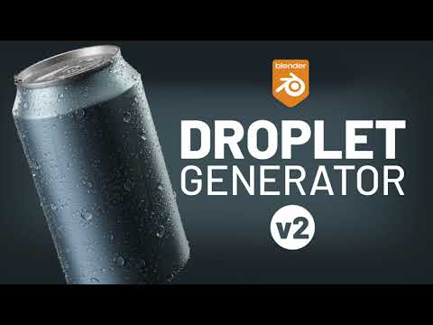 Droplet Generator 2 for Blender | Quick Start Guide