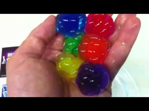 Jumbo Water Ballz Growing Polymer Balls Video