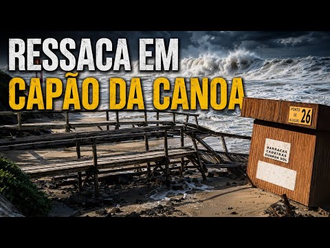 🌊🌪ATUALIZAÇÃO: RESSACA CAUSA DESTRUIÇÃO NO LITORAL GAÚCHO - 21/05/2026.